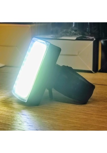 Forte Gt 6319 Bisiklet Ön Işık 250 Lümen Lityum Pilli Usb Şarjlı Yüksek Güçlü Far Beyaz