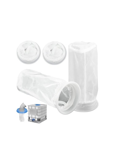 1000 Litrelik Ibc Yağmur Suyu Tankı İçin 4 Adet Naylon Ibc Filtre, Naylon Filtreler