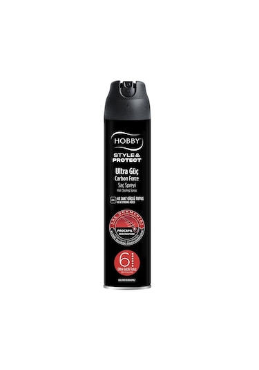 Hobby Ultra Güçlü Carbon Saç Spreyi 250 ML