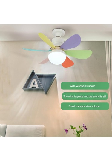Tavan Vantilatörü Aydınlatmalı, 30w Ayarlanabilir Led Fan
