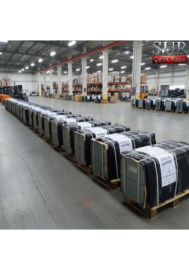 Sur Çelik Para Kasaları 65 Cm Para Kasası Anahtarlı