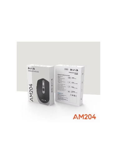 Aula AM204 Çift Modlu Bluetooth Ve Kablosuz Şarj Edilebilir Optik Mouse