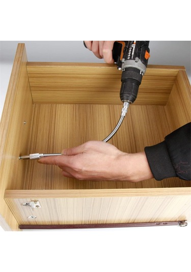 Xurunkeji Esnek Matkap Ucu Uzatma Ve 105 Derece Dik Açı Matkap Bağlantı Seti - Ulaşılması Zor Alanlar İçin, Ev Geliştirme