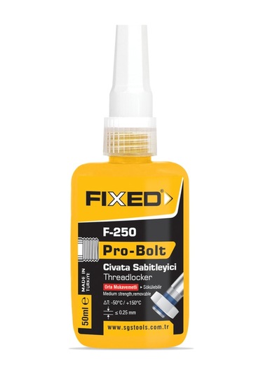 Fixed F-250 Pro-bolt Orta Mukavemetli Civata Sabitleyici 50 Ml