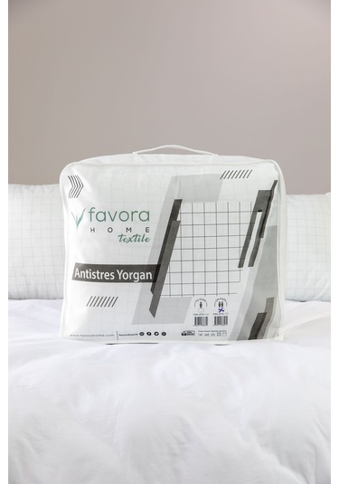 Favora Antistres Çift Kişilik Yorgan 195x215 Beyaz
