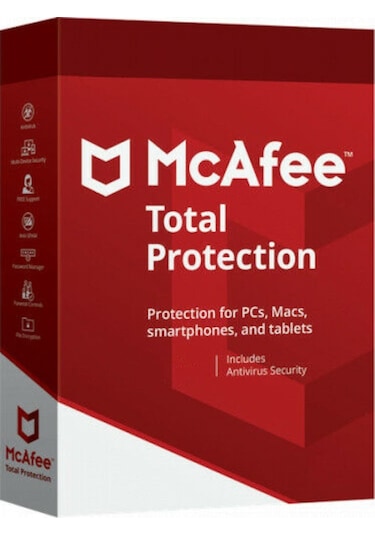 Mcafee Total Protection 1 Yıl Lisans Anahtarı (413208843)
