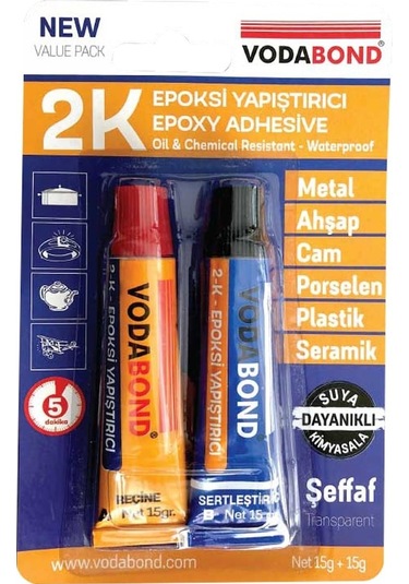 Vodabond 2K Rapid Epoxy Yapıştırıcı 30 G