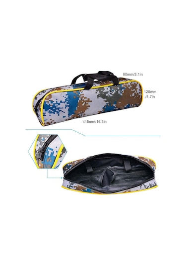 Valkyrie 1.8m Çantalı Motorlu Spin Olta Seti Silikon Rapala Misina Jighead Herşey Dahil Tam Set Ultra Hafif Tasarım