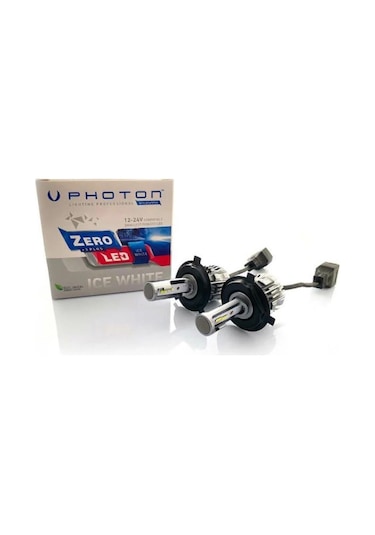 Photon Zero H4 Ice Whıte +3 Plus Fansız Led 12v-24v Ampul