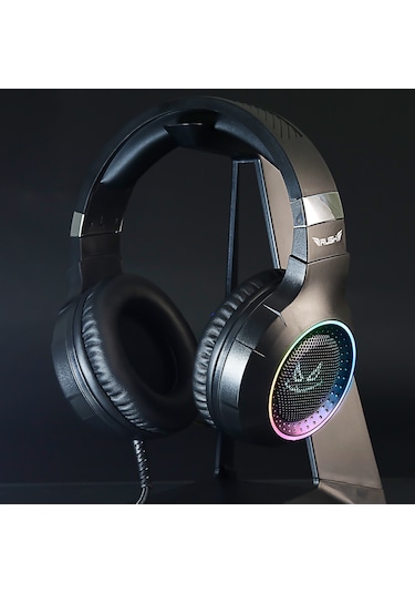 Rush Ace RHX55 7.1 Surround Titreşimli RGB Oyuncu Gaming Kulaklığı