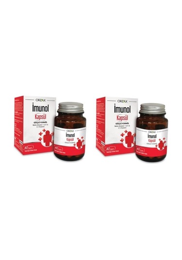 Orzax Imunol 40 Kapsül 2 Adet