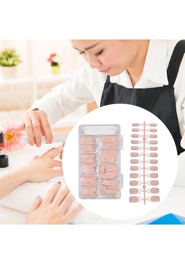 Dolıty Giyilebilir Çivilere Basın Güzellik Yeniden Mat-uzun