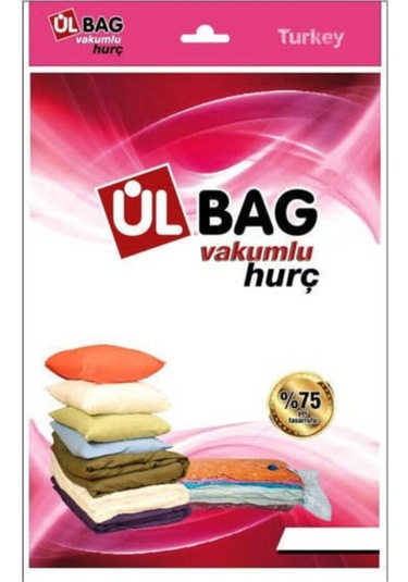 1 Adet Maxi Jumbo Boy 90 Cm X 120 Cm Çift Kişilik Yorgan Vakumlu Hurç - Vakumlu Poşet Şeffaf