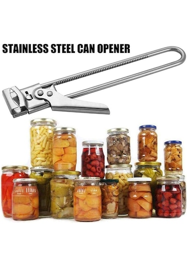 Ayarlanabilir Paslanmaz Çelik Kavanoz Açacağı Manuel Kavanoz Şişe Açacağı, İyi Tutuşlu Cam Kavanoz Şişe Açacağı, Kapak Sökücü Çok Renkli