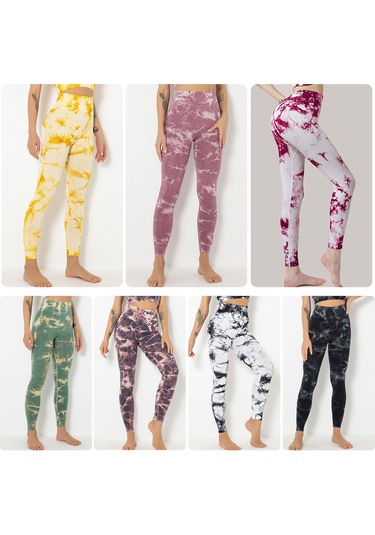 Kosona Kadın Spor Eşofmanı: Yoğun Egzersiz İçin Yüksek Bel, Kalça Kaldıran, Dikişsiz Zarf Tipi, Çift Boyama Desenli Mor Antrenman Taytları Koyu Mor