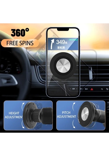 Liangmei Magsafe Araç Montaj Aksesuarları İçin Evrensel Manyetik