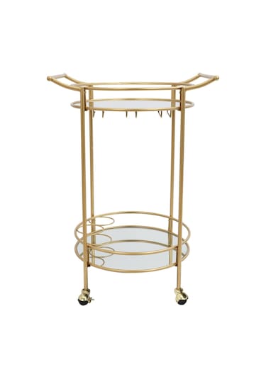 Leala Gold Metal&cam Servis Arabası