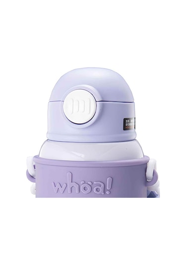 Shotay Happy Everyday Çelik Termos Matara Çocuk 480ml Lila