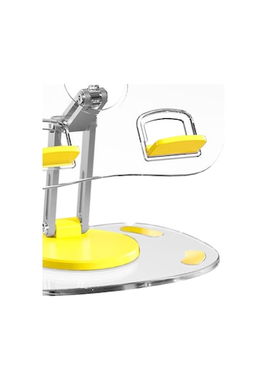 Suntek Masa Tablet Tutucu Döndürülebilir Telefon Standı Sarı