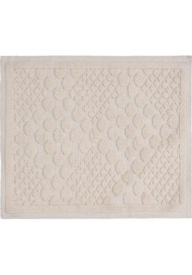 Evidea Soft Kağan 2'li Banyo Paspası - Ekru - 60x100 Cm + 50x60 Cm Ekru