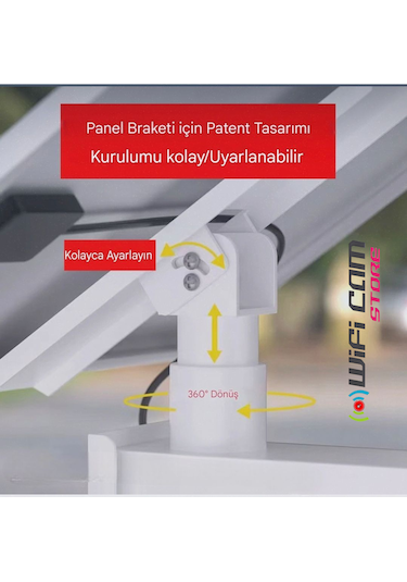 Lityum Bataryalı Güneş Panel Seti