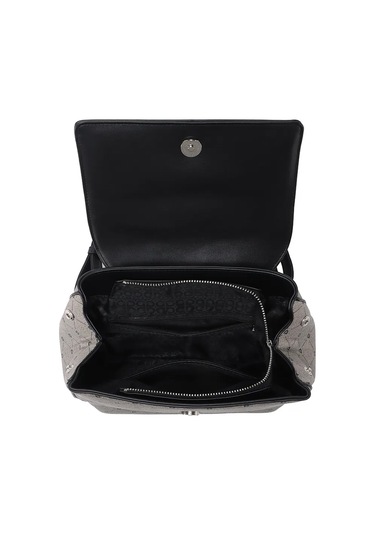 Kari Şehir A5 Deri Sırt Çantası 463477540 Gri-kahverengi