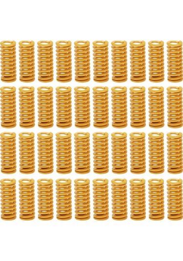 40 Adet 8x20mm Hafif Yük Ender Sıkıştırma Yayları Isıtmalı Yatak Yayları Kalıp Kalıp Yayı Yazıcı Yayı Heatbed Yayları