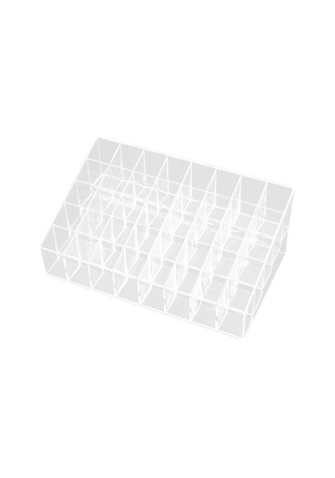 Suntek Akrilik Kozmetik Saklama Kutusu Şişeler Için Şeffaf 40-ızgara Şeffaf