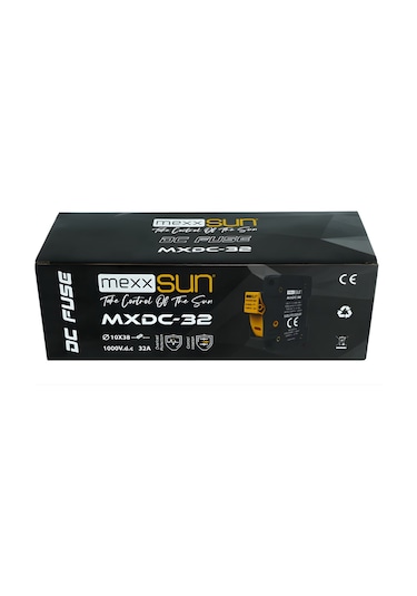 Mexxsun 32 Ah 1000 V Dc Sigorta + Sigorta Yuvası