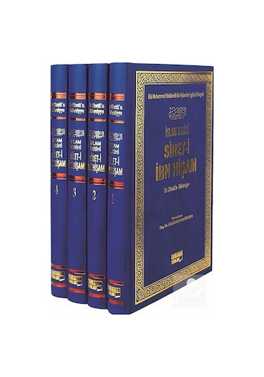 İslam Tarihi Siret-i İbn Hişam 4 Cilt Takım / Siret-i İbn-i .