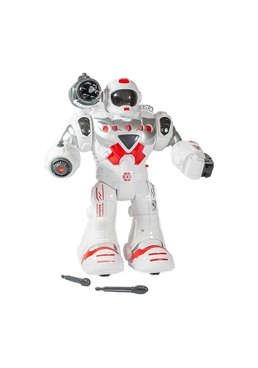 Hareketli Işıklı Ve Sesli Ok Atan Oyuncak Robot