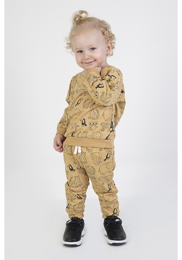 Erkek Bebek&çocuk İki İplik Kumaş Orta Kalınlıkta Örme Basic Alt Üst Eşofman Takımı 001