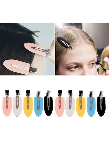 Suntek Kadın Bükülmez Saç Klipleri Pin Curl Klipler Makyaj Çok Renkli