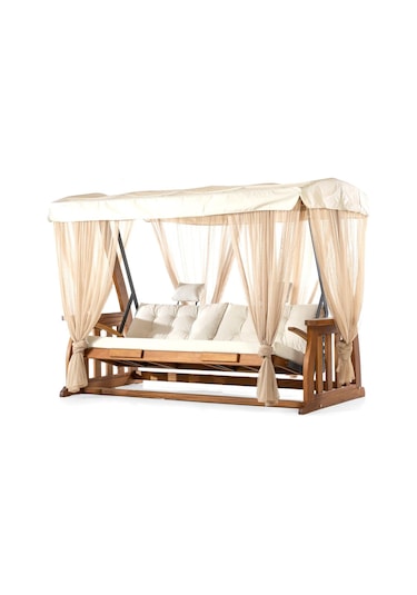 Rehome Falcon Xl Ahşap Bahçe Salıncağı Ceviz