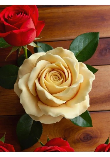 Koroleva Formy Çikolata Ve Tatlılar İçin 3d Gıda Silikoni Kalıp Gül 211136790 Diğer