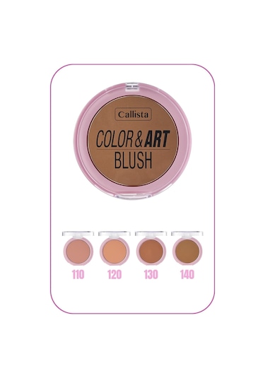 Callista Color Art Blush Toz Allık - 130 Copper My Way