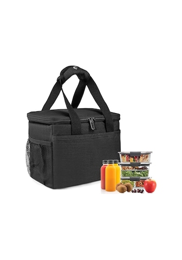 Sert İç Kısımlı Yumuşak Soğutucu Çanta, Büyük Yalıtımlı Piknik Öğle Yemeği Çantası, Kamp/barbekü/aile Aktiviteleri/açık Hava Sporları İçin Yumuşak Soğutucu Çanta Çok Renkli