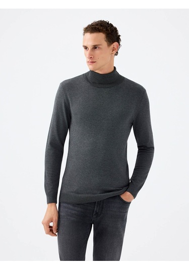 Loft Regular Fit Antrasit Erkek Kazak Lf2041623 Antrasit