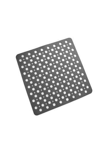 İsgstore 1 Adet Antrasit Renk Kare Vantuzlu Banyo Ve Duşa Kabin , Küvet İçi Kaydırmaz Vantuzlu Banyo Paspası Diğer