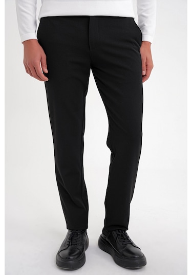 P 1200 Pantolon Comfort Siyah Casual Siyah