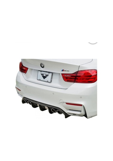 Bmw F30/f80 - Vorsteiner - Difüzör Arka Ek Orta Kısım Piano Black Vakum