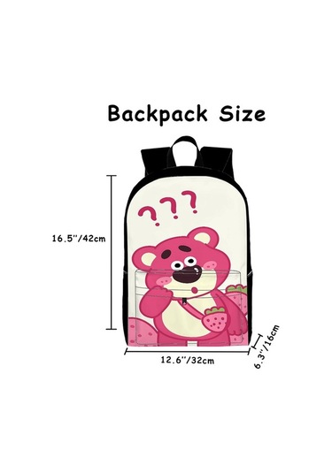 Trendooze Uygun, Siyah Siyah Siyah Sırt Seyahat Organizasyon Kawaii Karikatür, İş, İnç İle, İçin Genç, Dizüstü Çoklu Çantası, Bölmeleri Bilgisayara Abd12 15.6 Hf Siyah