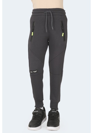Slazenger Lamya 2 Li Set Unisex Çocuk Haki - Koyu Gri Eşofman Altı Haki - Koyu Gri