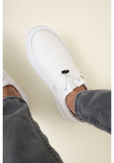Ch147 Cbt Dobeny Erkek Ayakkabı Beyaz Beyaz