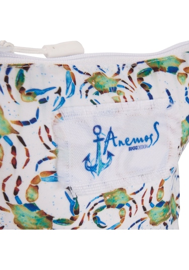 Anemoss Yengeç Yeşil Makyaj Çantası