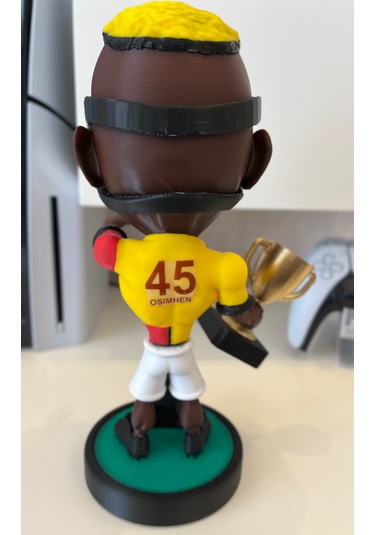 Victor Osimhen Figürü 5 Yıldız 25. Yıl Özel Seri 26 Cm