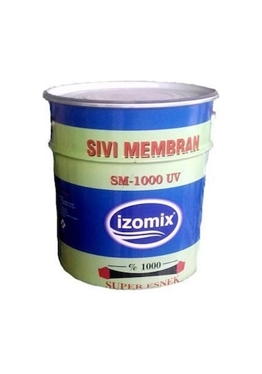 İZOMİX Kauçuk Esaslı Sıvı Membran Sm 1000 Uv 18 Kg