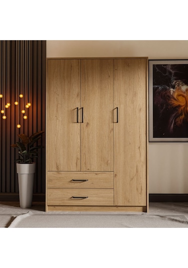 3506 GRANDE MODERN 3 KAPILI GARDROP SEPET