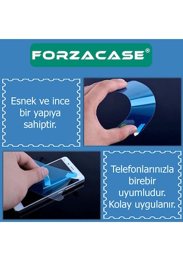 Forzacase Samsung Galaxy Tab S10 Fe 10.9 İnç Sm-x520 İle Uyumlu Nano Esnek Ekran Koruyucu Film Fc020