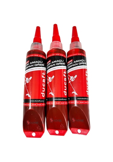 Ducaft Isıya Dayanıklı Mavi Gres Yağı Tüp 150 Ml 3 Adet